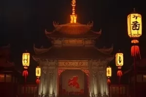 客厅大屏高清电视播放自然纪录片的实拍场景