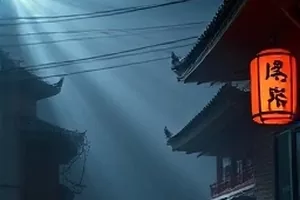 旧唱片店 文艺长篇室内暖光画面